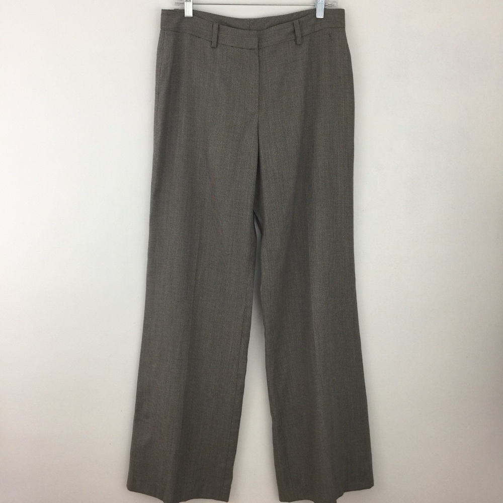 NWT Dana Buchman Wide Leg Pants Wool Blend Career